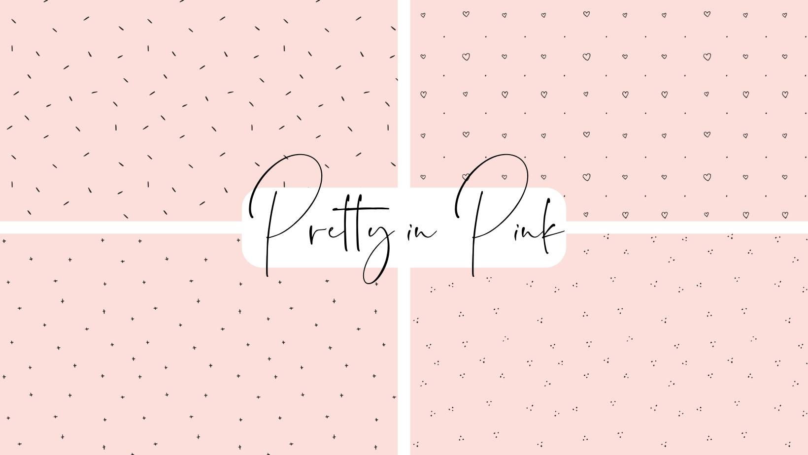 Digital Gratitude Journal - Pretty in Pink - 4 Designs Included!