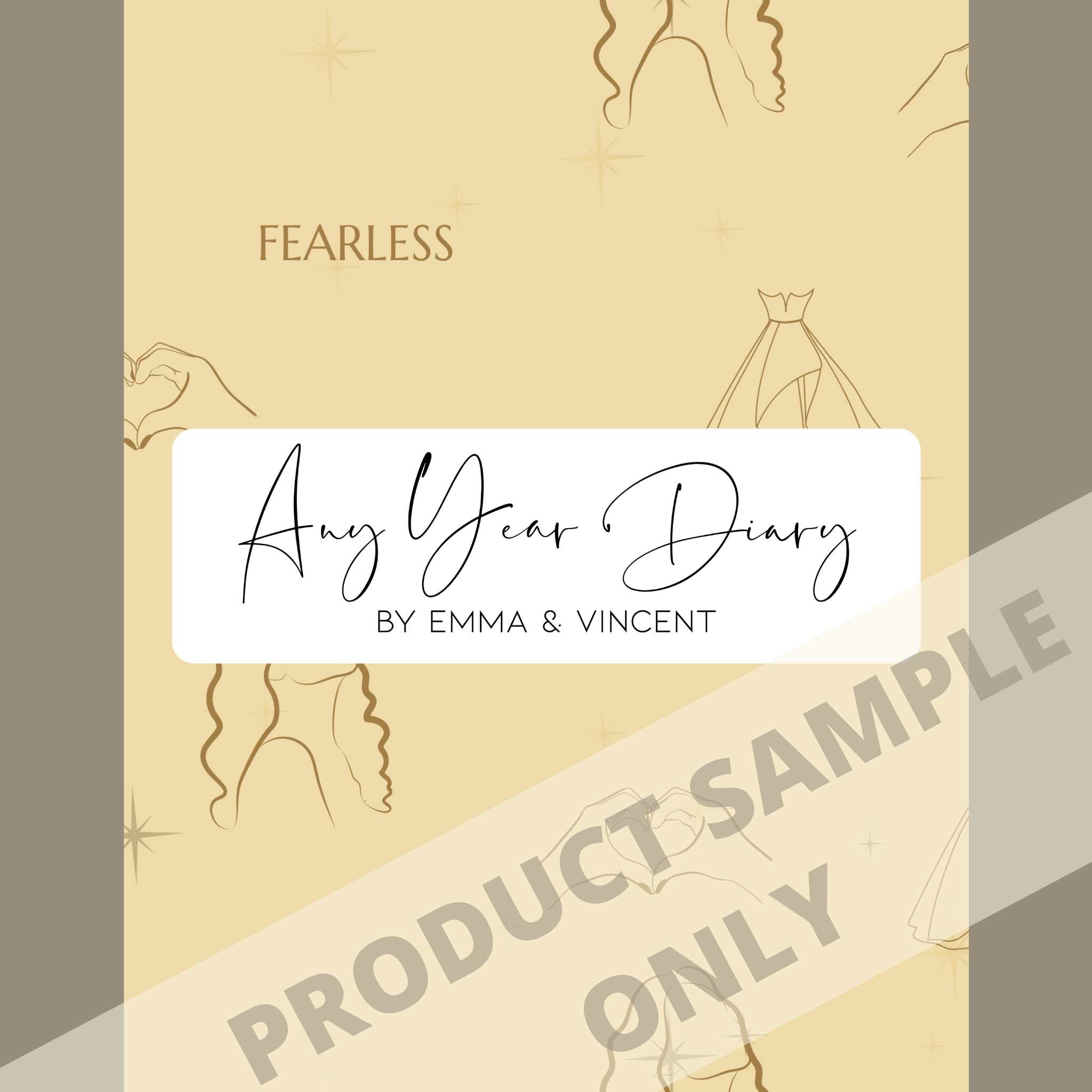 DIGITAL ANY YEAR DIARY (Fearless Print - The Eras Tour)