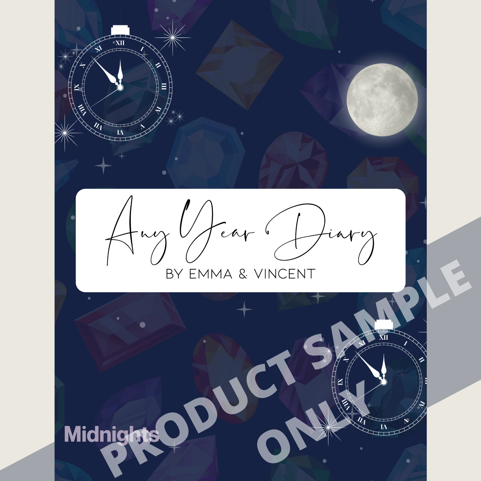 DIGITAL ANY YEAR DIARY (Midnights Print - The Eras Tour)