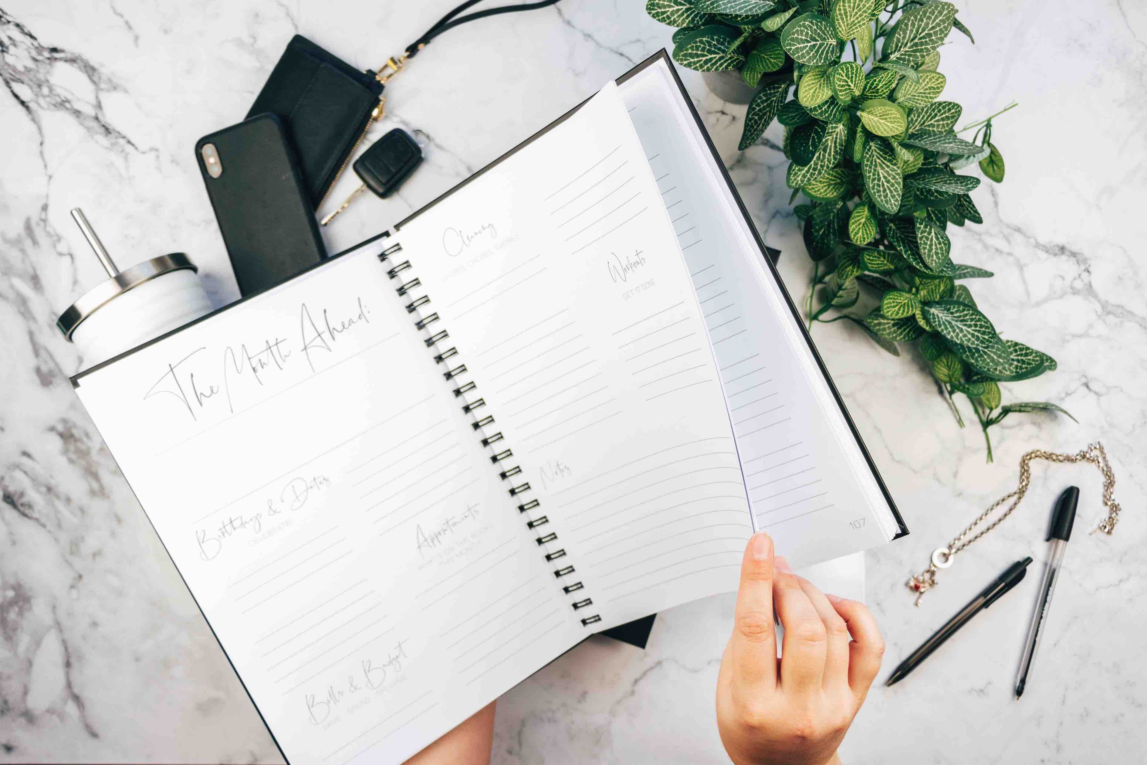 Premium A4 Everyday Planner [BLEMISHED/IMPERFECT STOCK]
