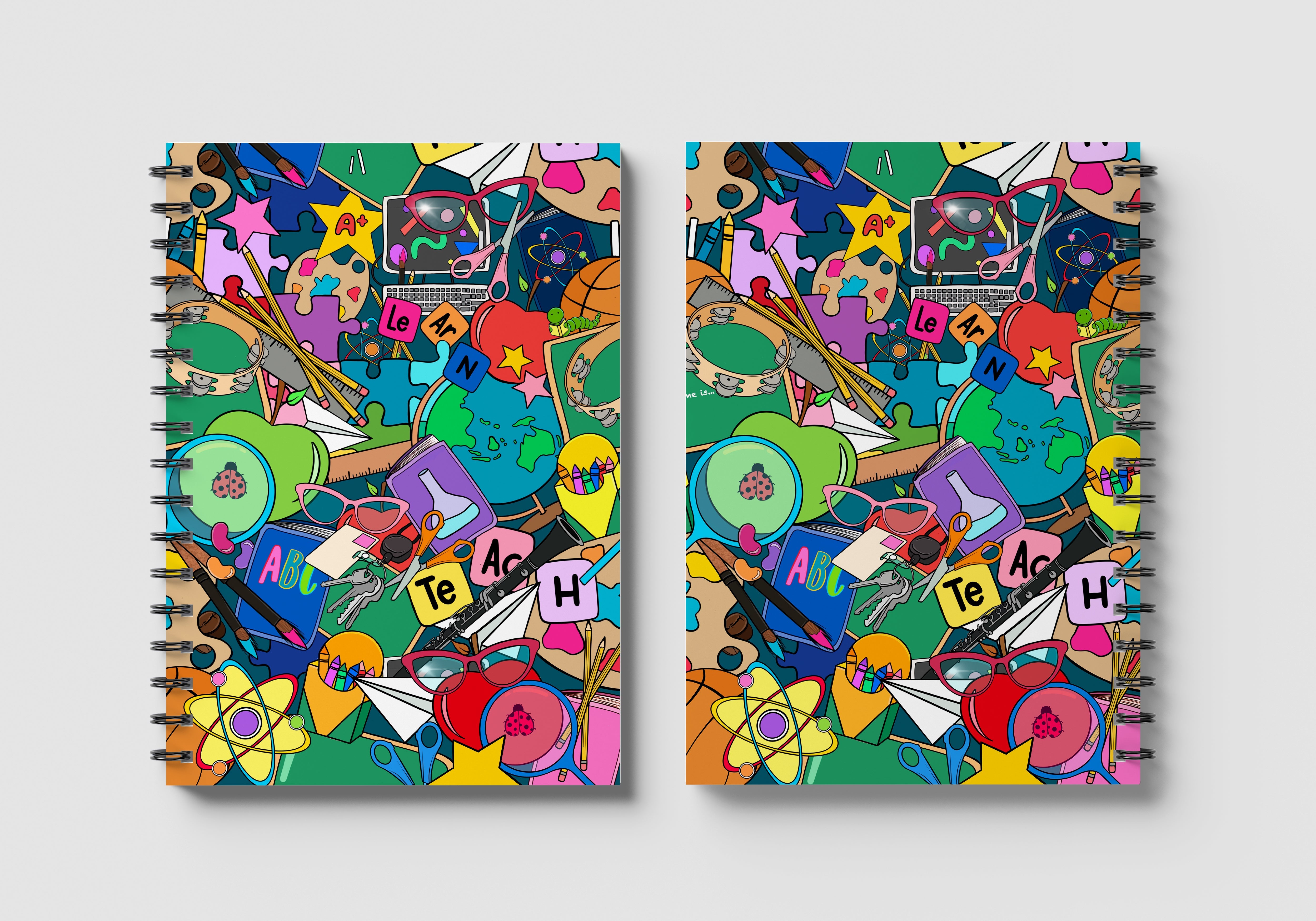 E&V x Kasey Rainbow Premium Teacher Planner [BLEMISHED/IMPERFECT STOCK]