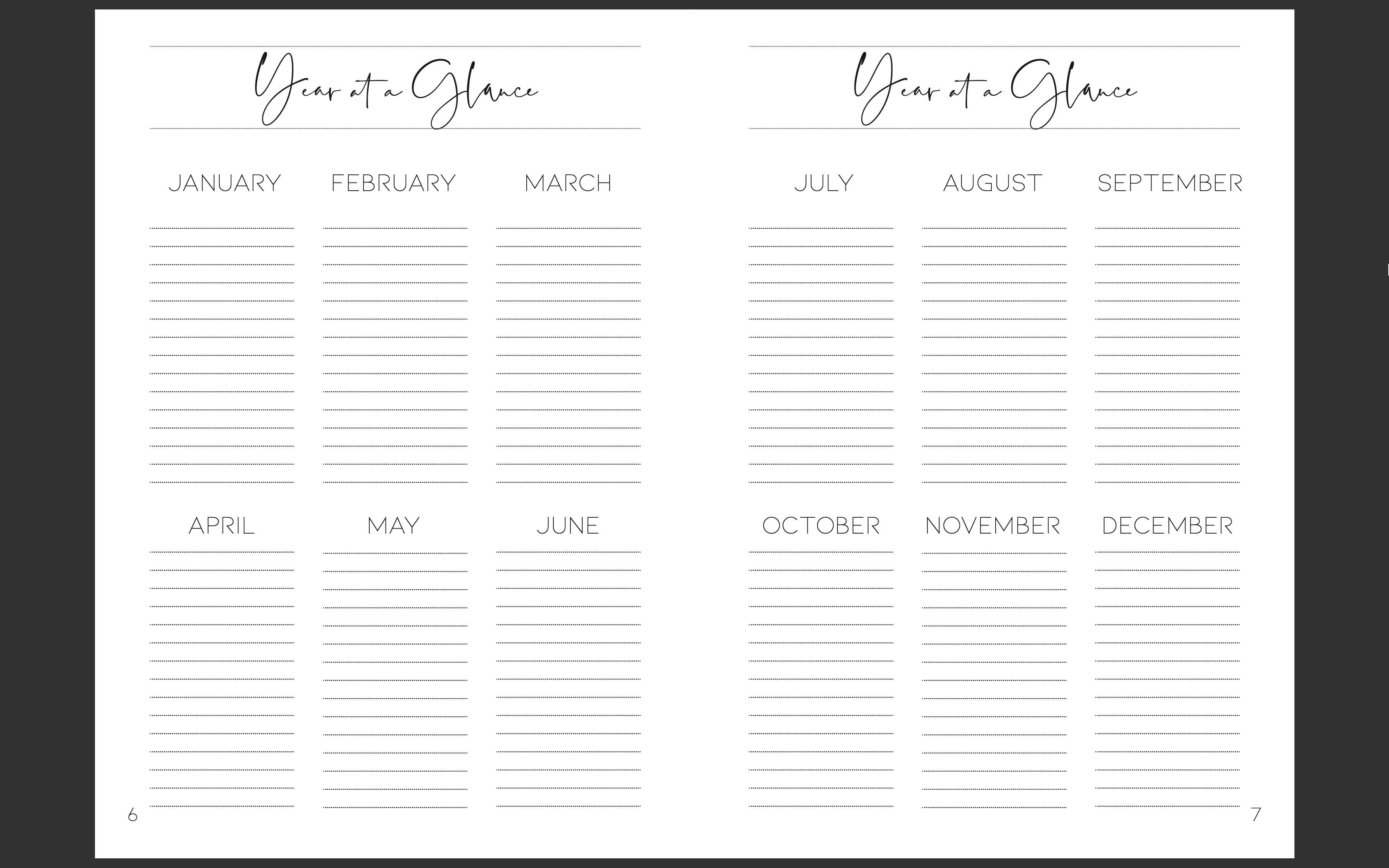 E&V x Kasey Rainbow Premium Teacher Planner [BLEMISHED/IMPERFECT STOCK]