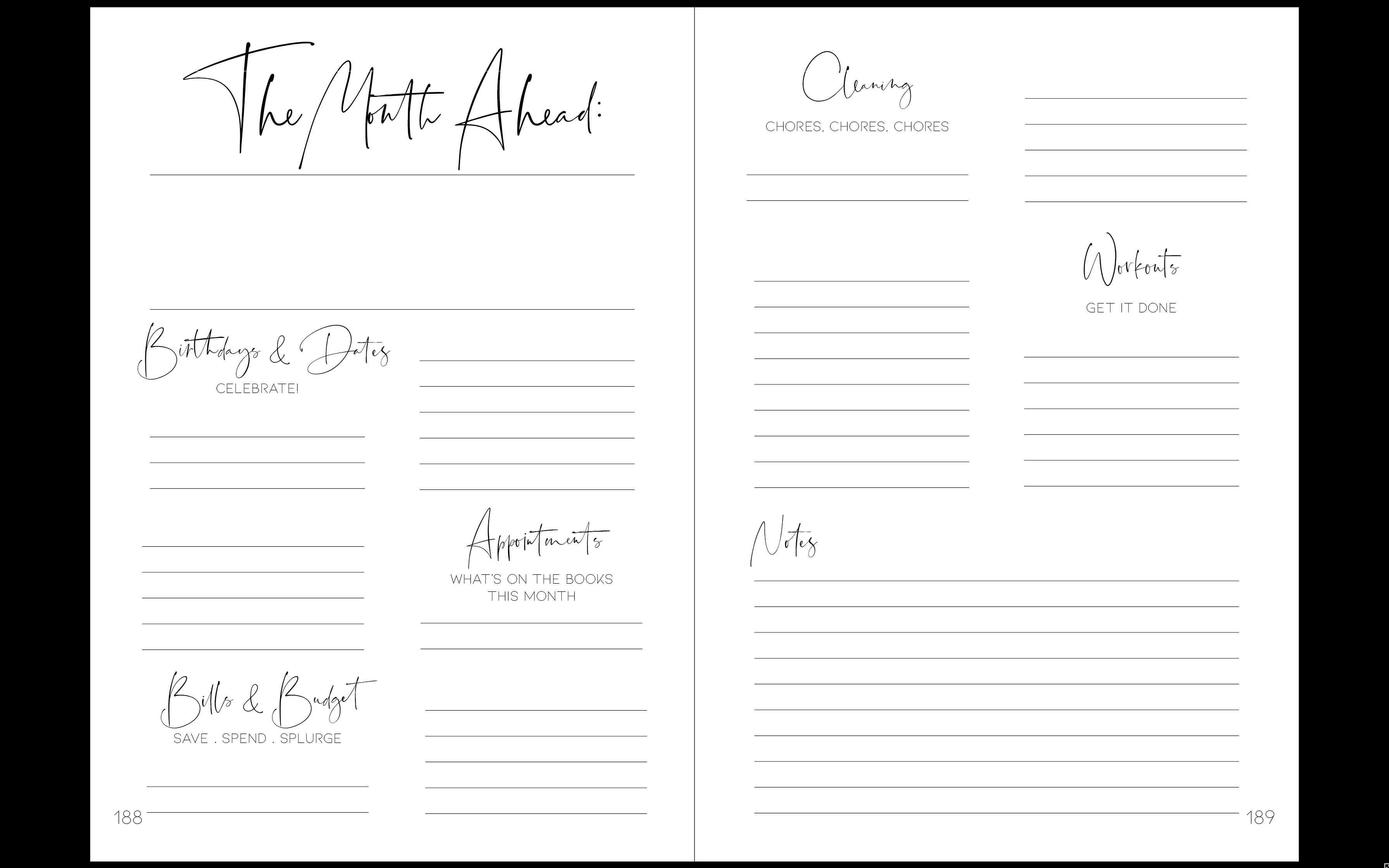 Premium A4 Everyday Planner [BLEMISHED/IMPERFECT STOCK]