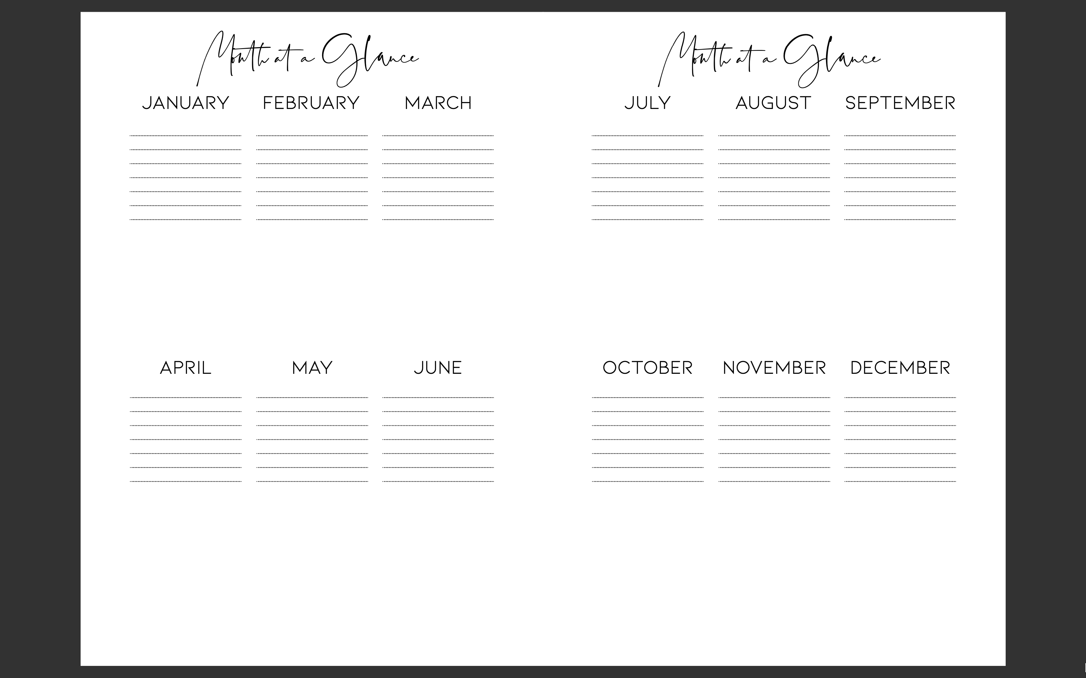 Premium A4 Action Planner [BLEMISHED/IMPERFECT STOCK]